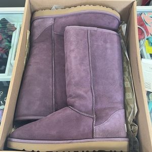 UGG Classic Tall Boots Purple Rum BNIB